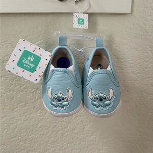 Disney Baby Light Blue Stitch Walker Shoes